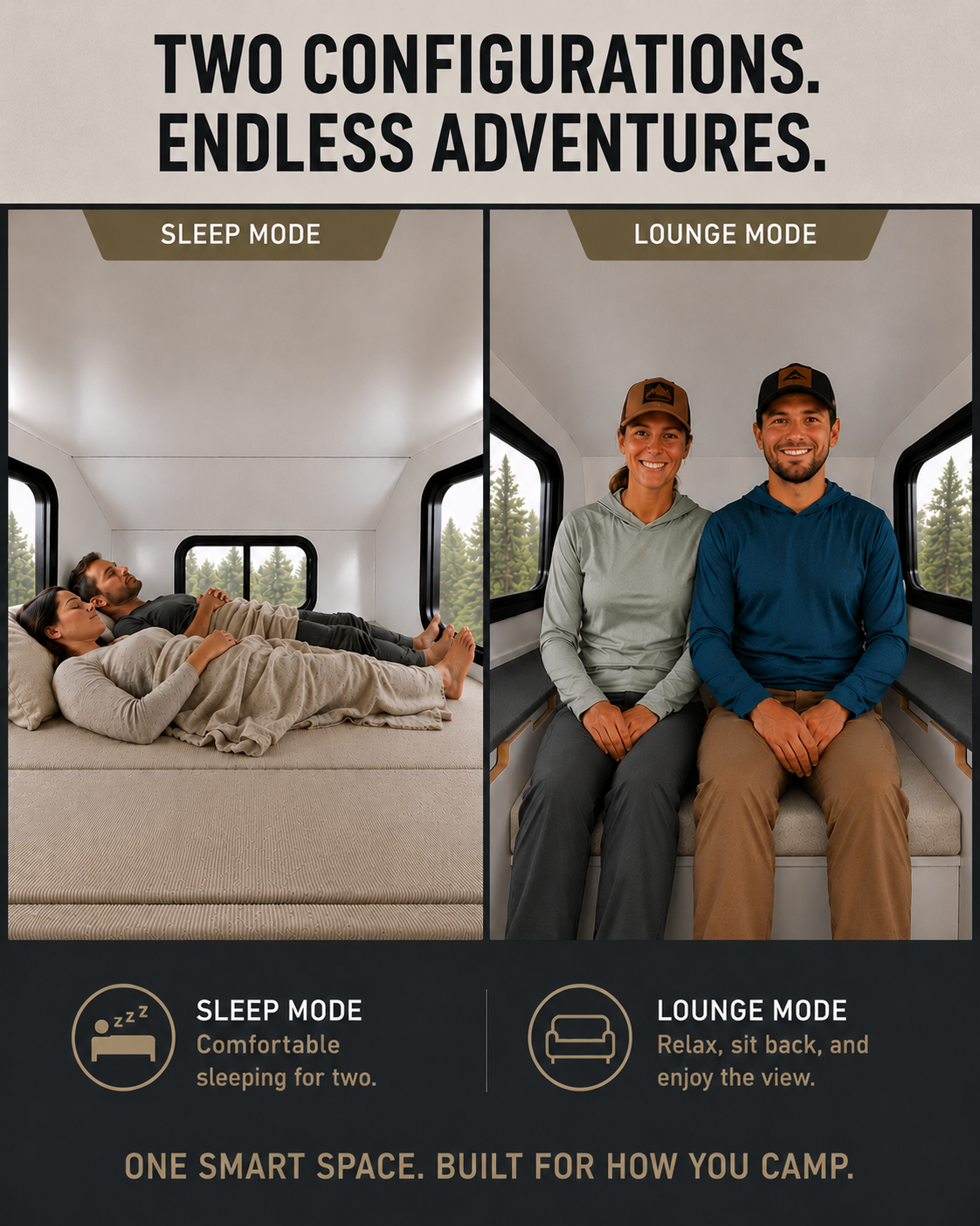 Overland Cub Interior Layout